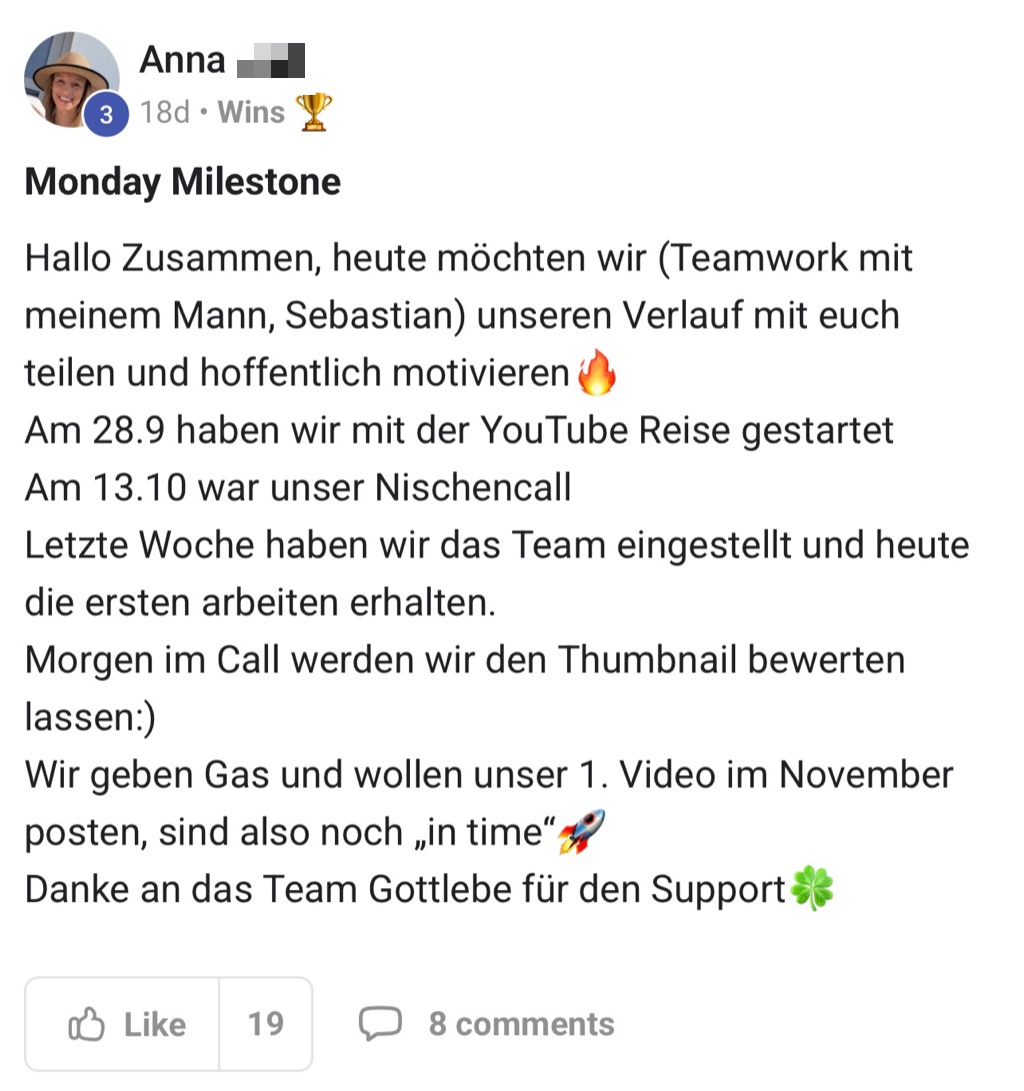 Kundenfeedback Gottlebe