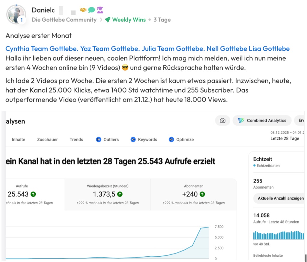 Kundenfeedback Gottlebe