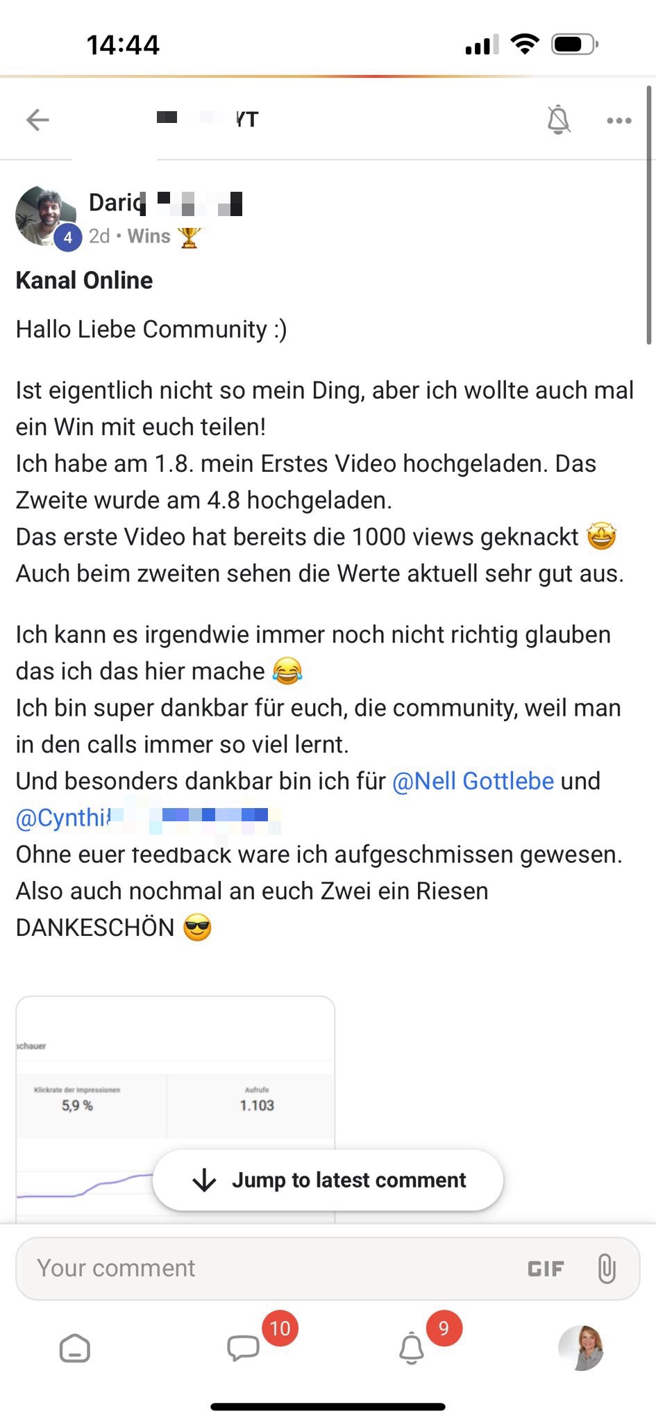Kundenfeedback Gottlebe