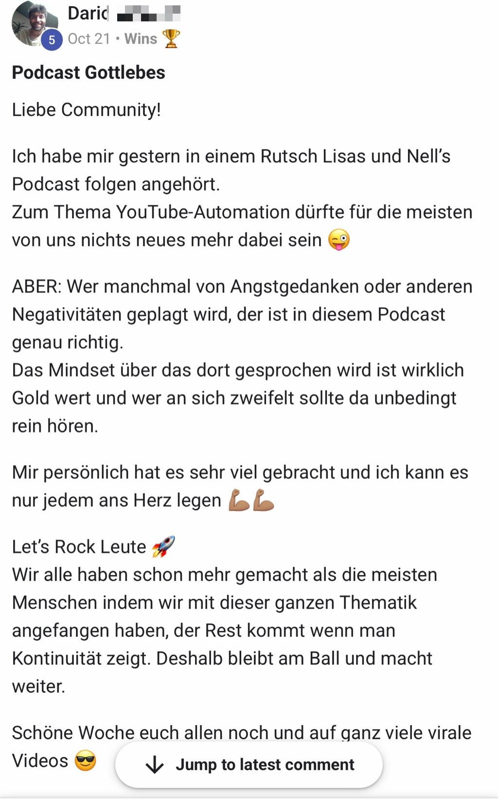Kundenfeedback Gottlebe