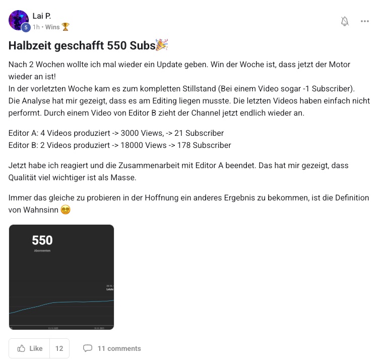Kundenfeedback Gottlebe