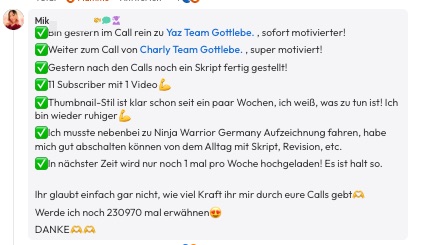 Kundenfeedback Gottlebe