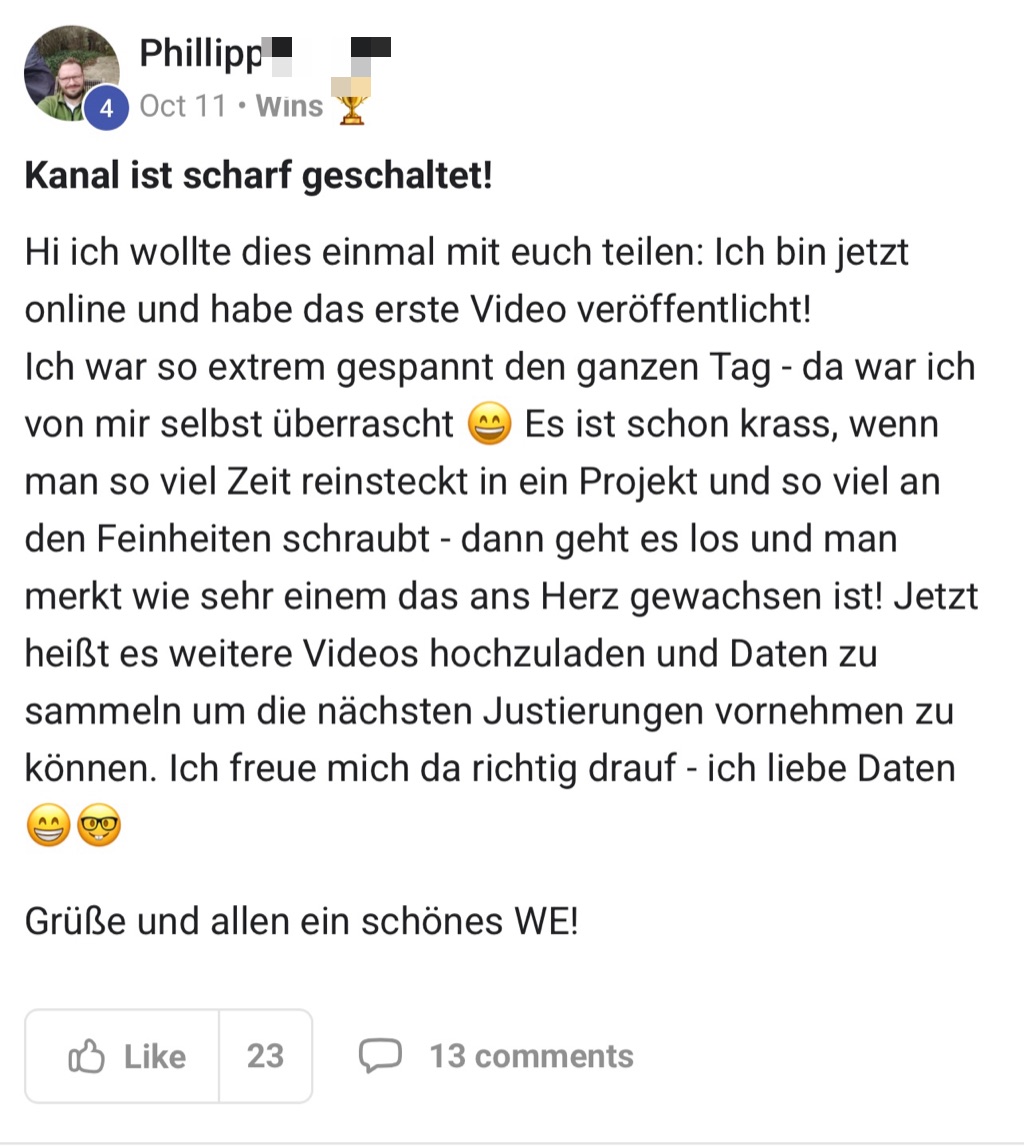 Kundenfeedback Gottlebe