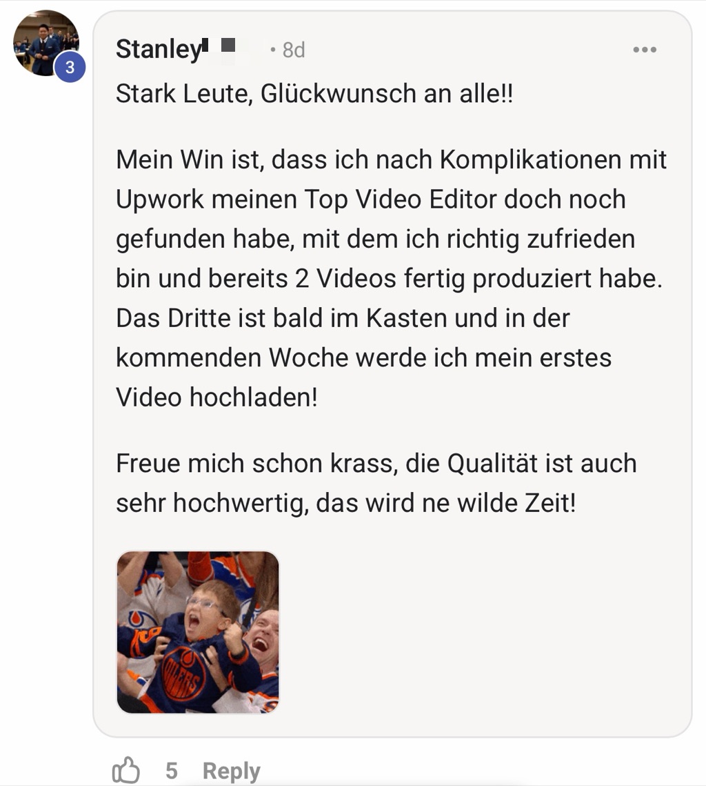 Kundenfeedback Gottlebe