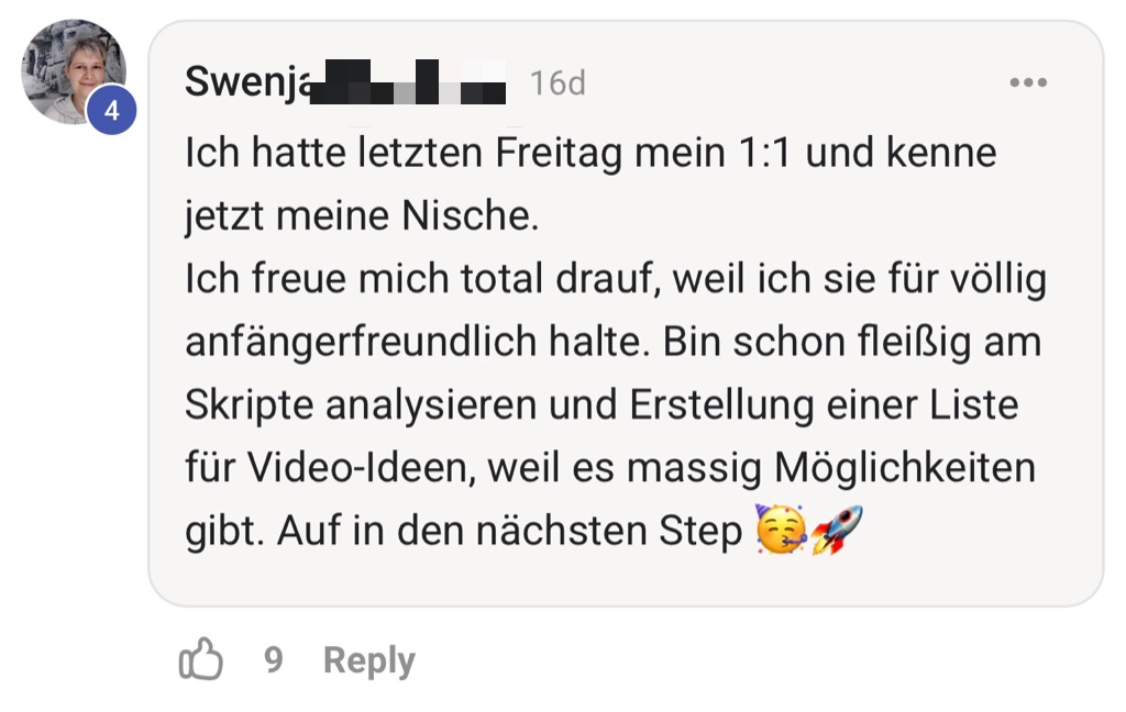 Kundenfeedback Gottlebe