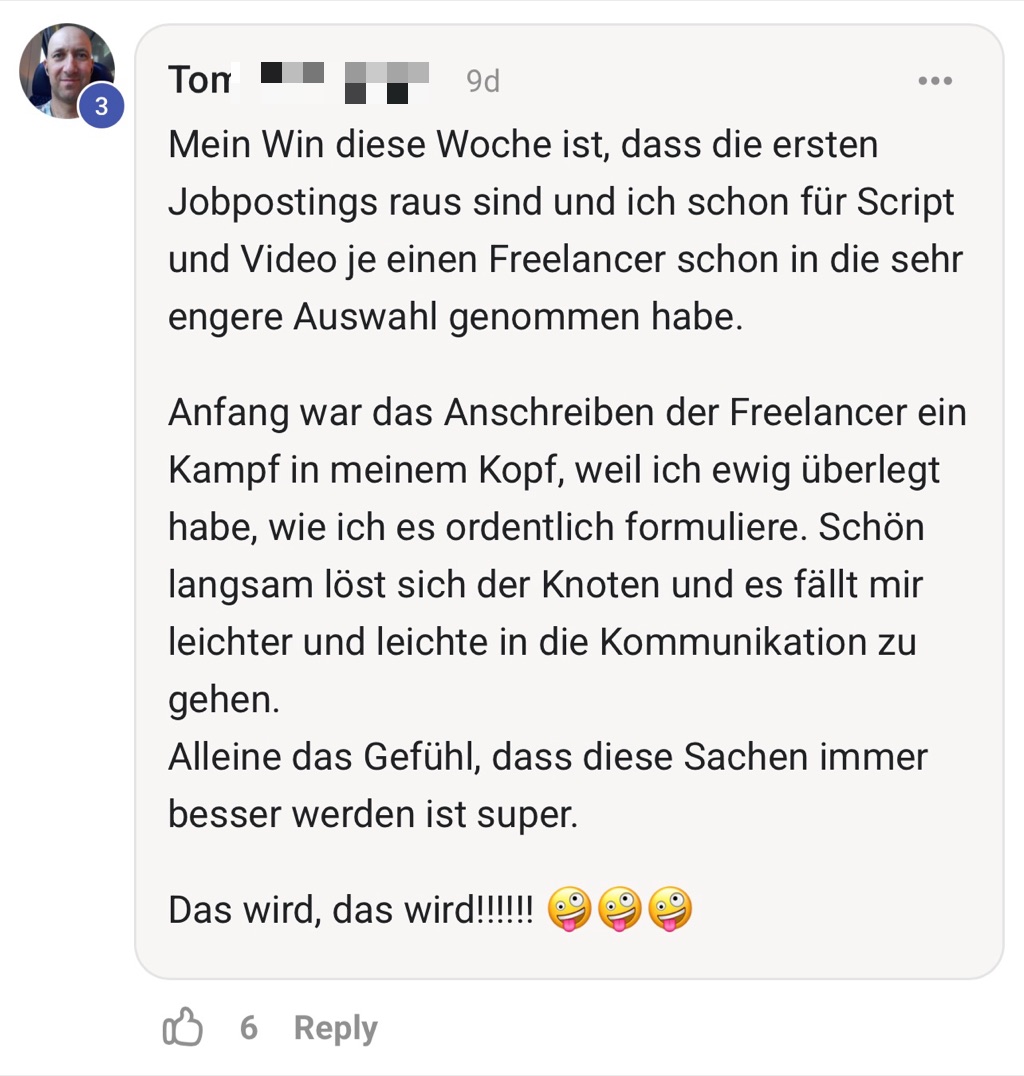 Kundenfeedback Gottlebe