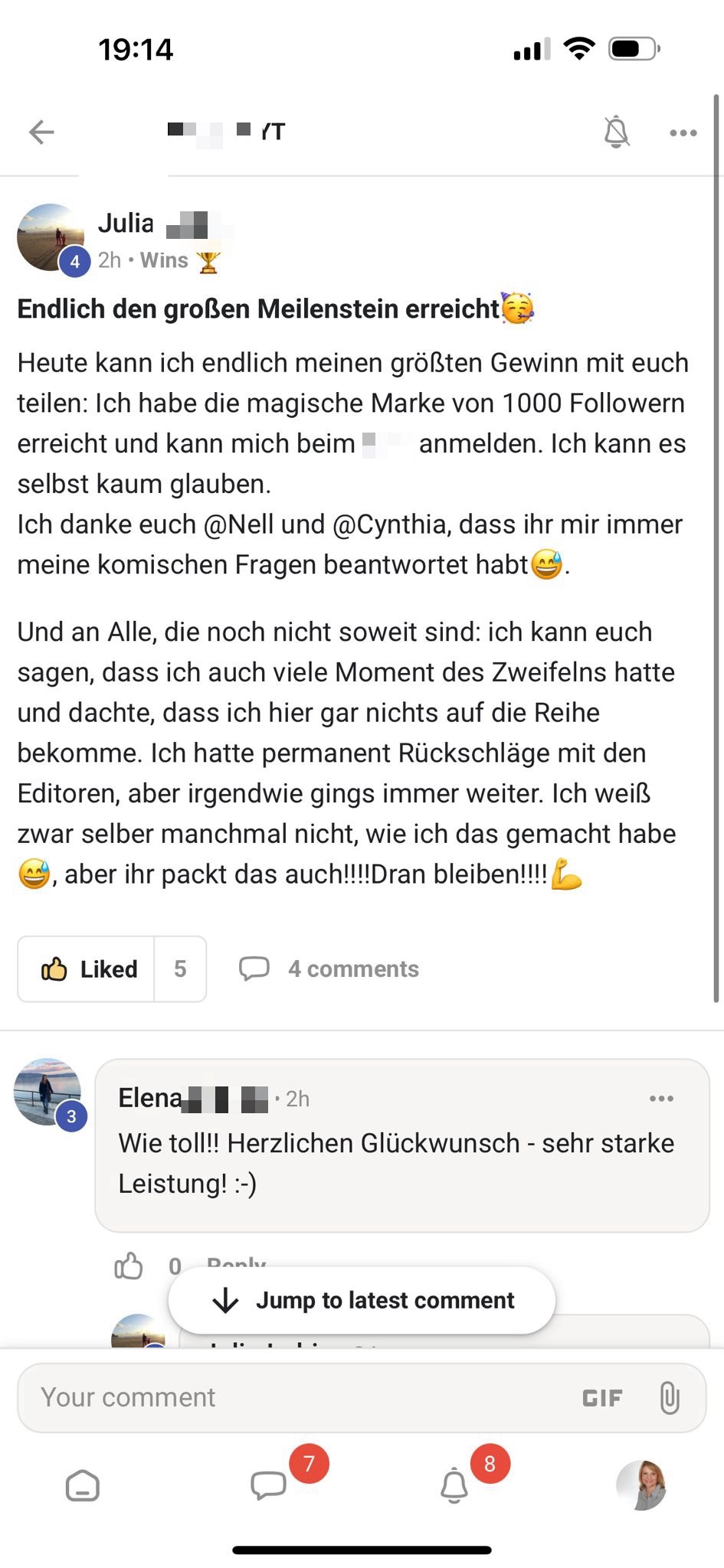 Kundenfeedback Gottlebe