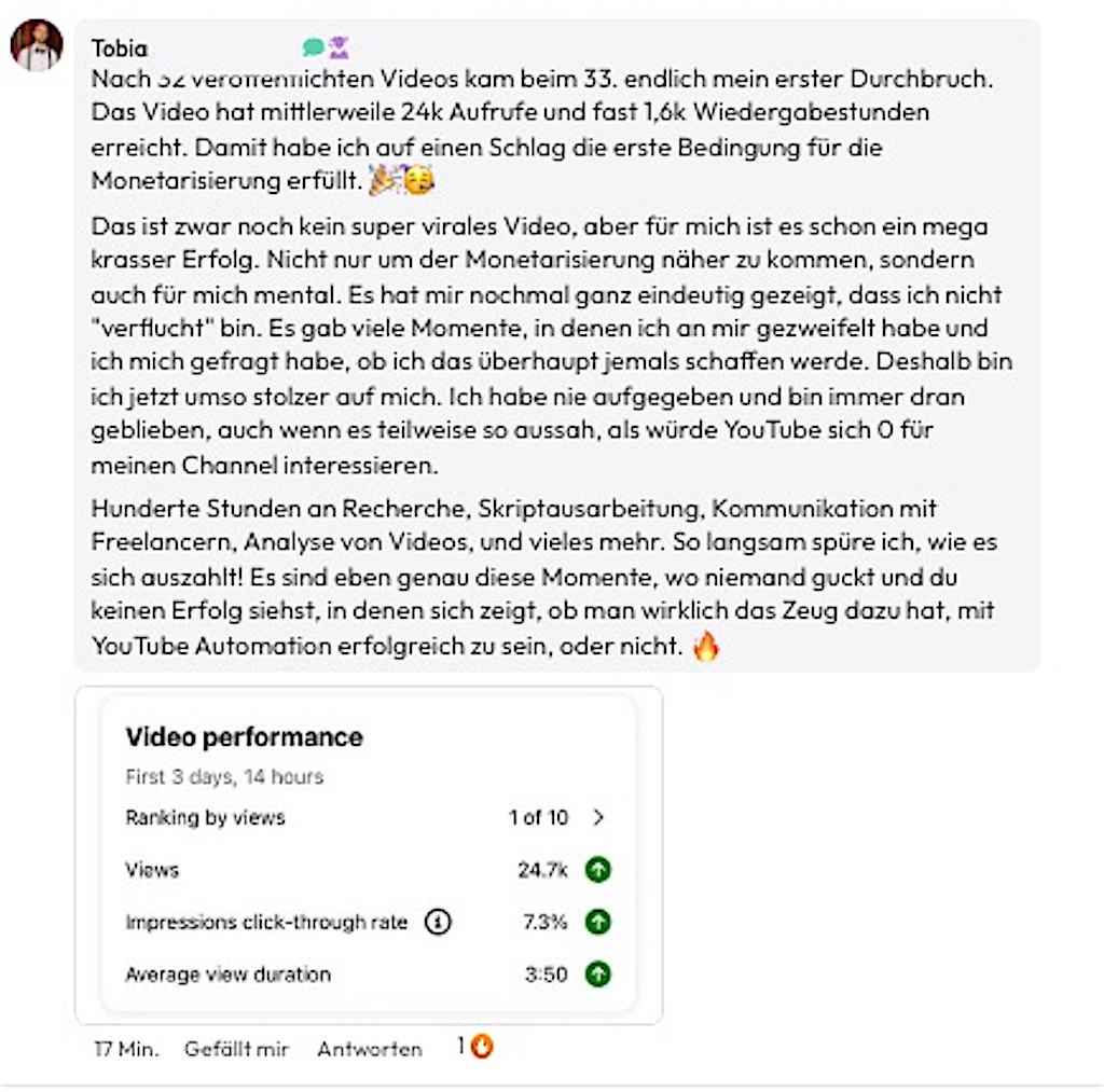 Kundenfeedback Gottlebe