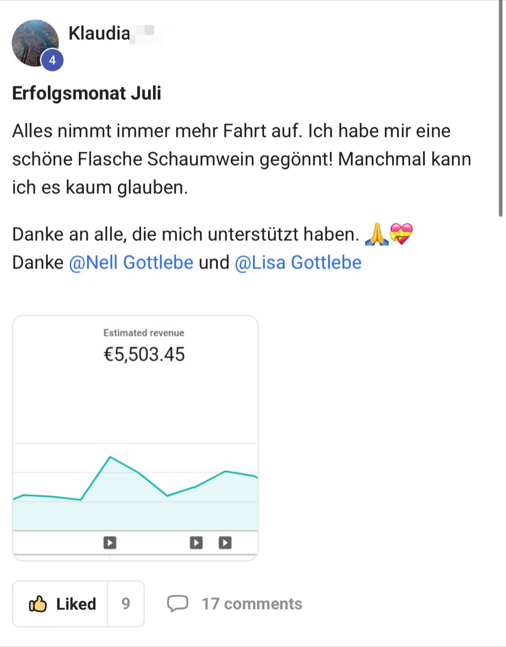Kundenfeedback Gottlebe