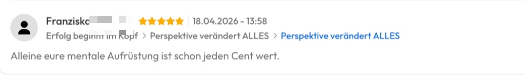 Kundenfeedback Gottlebe