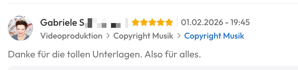 Kundenfeedback Gottlebe