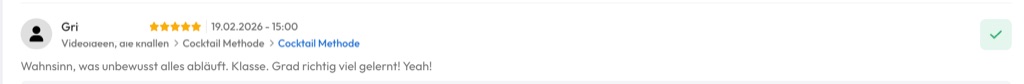 Kundenfeedback Gottlebe