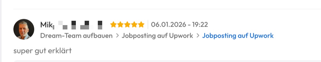 Kundenfeedback Gottlebe