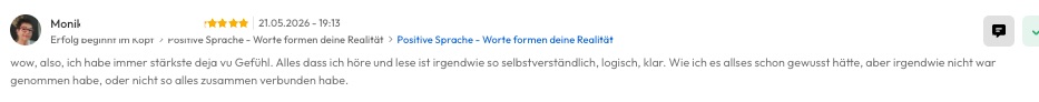 Kundenfeedback Gottlebe