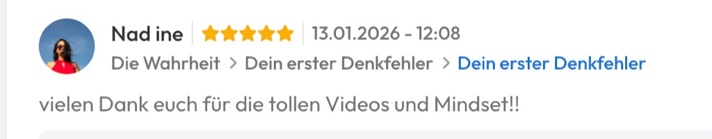 Kundenfeedback Gottlebe