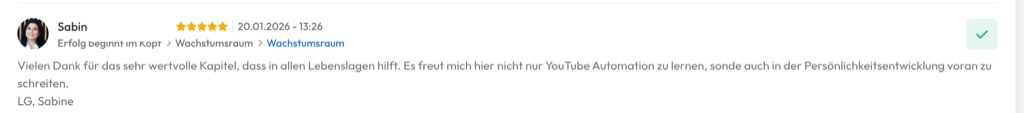 Kundenfeedback Gottlebe