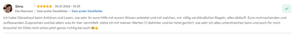 Kundenfeedback Gottlebe